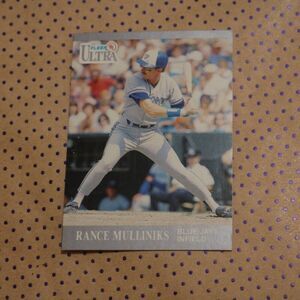 Rance Mulliniks #366 Baseball Card